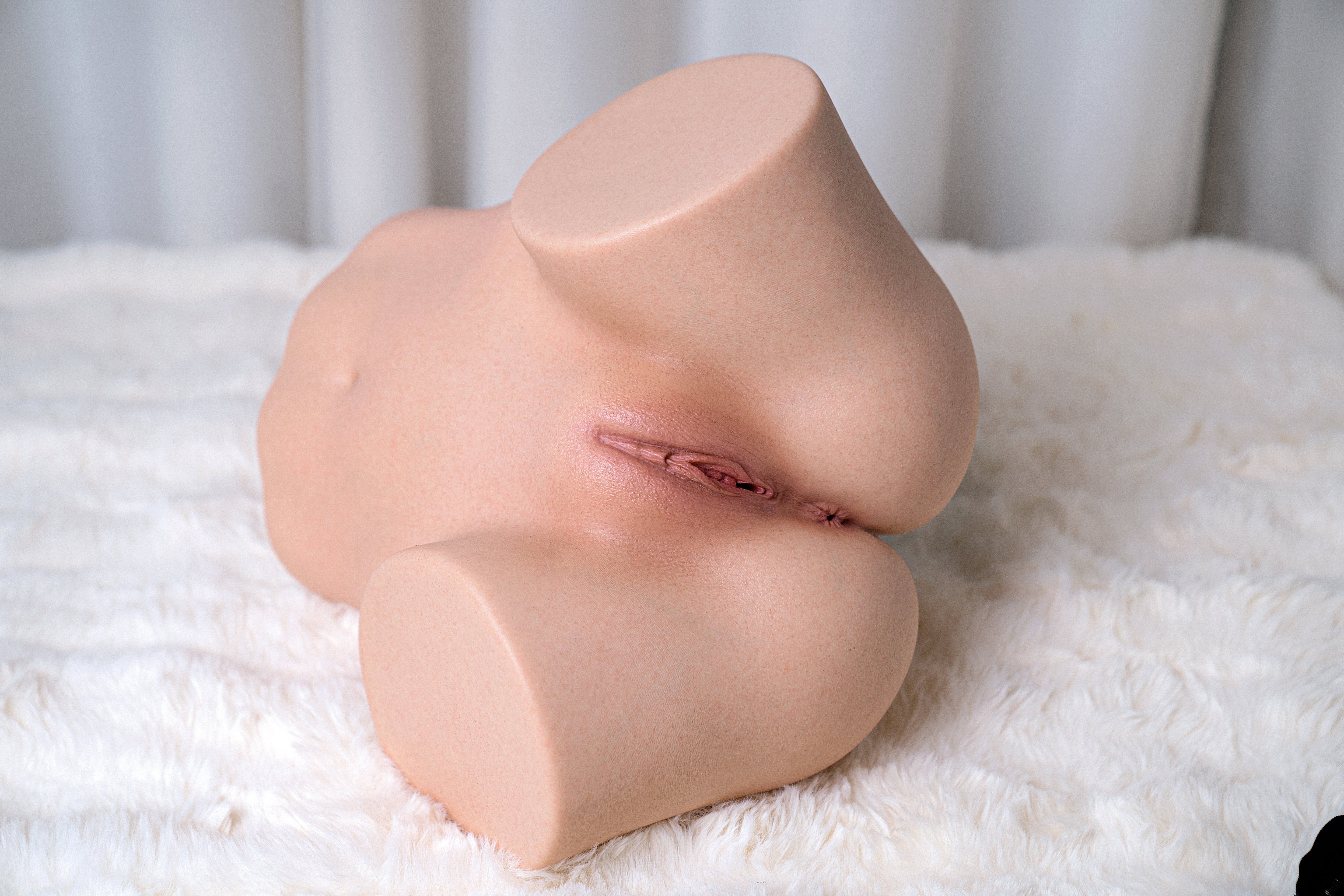 Free Shipping丨12kg/26.5lb 1:1 Molded Platinum Silicone Torso Model with Dual Channels – Ultra-Realistic Skin Texture & True-to-Life Proportions
