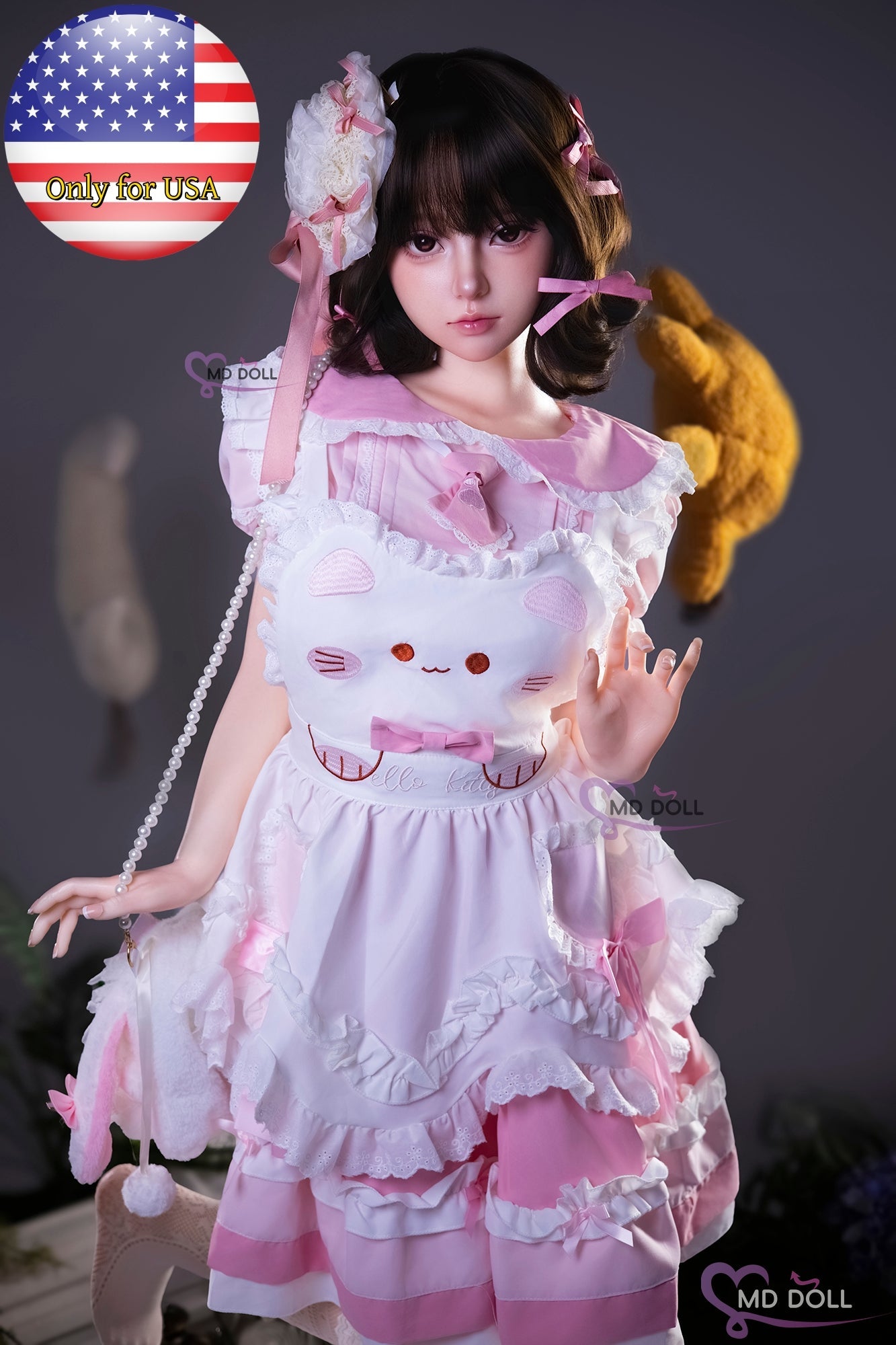 US STOCK DOLLS 150cm | 4ft9 E-cup Gigi full silicone sex doll (M-41)